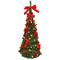 6ft. Pre-Lit Party Pop-Up Artificial Christmas Tree, Warm White LED Lights